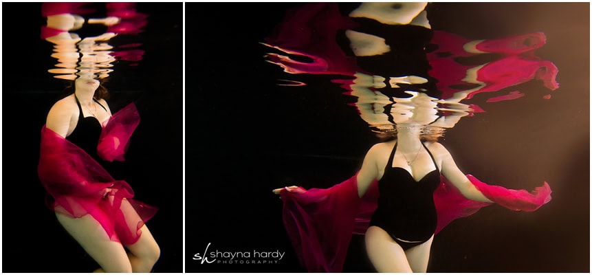 Virginia Underwater Maternity Photos
